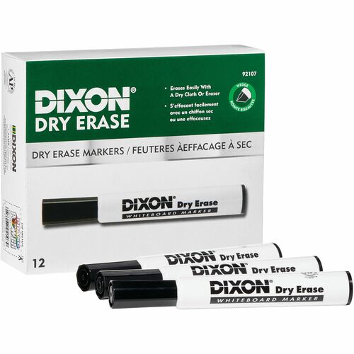Marker, Dry Erase, Widget Pen, Black 12/DZ