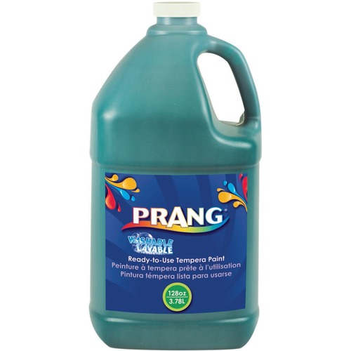 Paint, Tempera, Washable, Ready to Use, Nontoxic, 1 Gal, Green