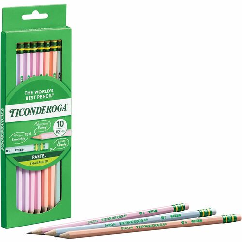 Pencils, Wood, Graphite, Pastel AST 10/BX