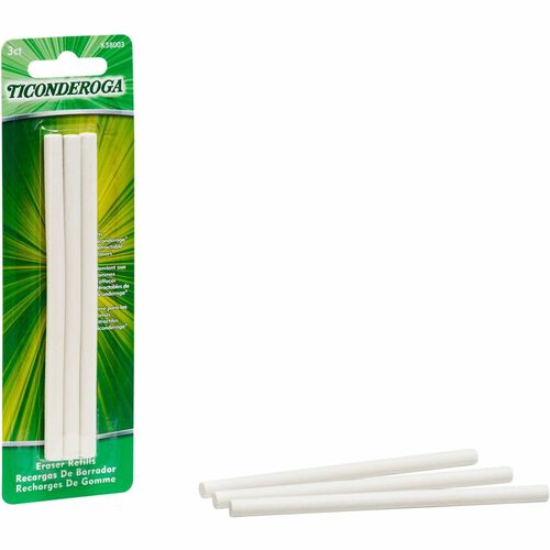 Eraser, Retractable Table, Tic, Refill 3/PK