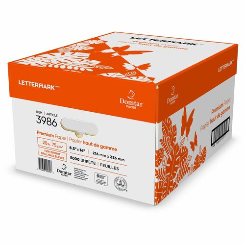 Paper, Lettermark, 8 1/2 x 14, 500 Sheets 10/CT