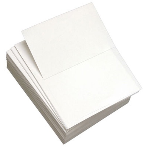 Paper, 5.5" Perforated, 20#, 92 Bright, 500 Sheets 5/CT