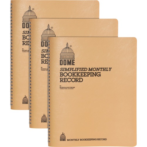 Book, Record, Monthly, Beige 3/BD