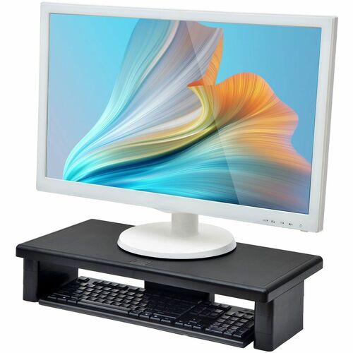 Stand, Monitor, Wide, DAC, Black