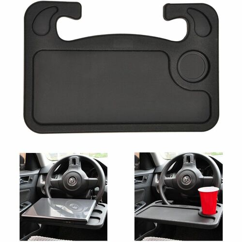 Desk, Steering Wheel, Black