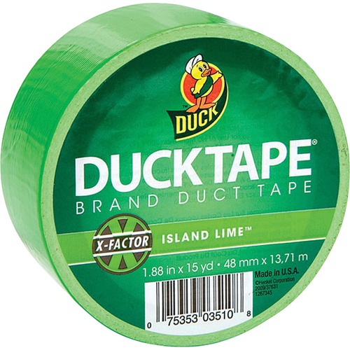 Tape, Duct, 1.88" x 20 Yards, Neon Green