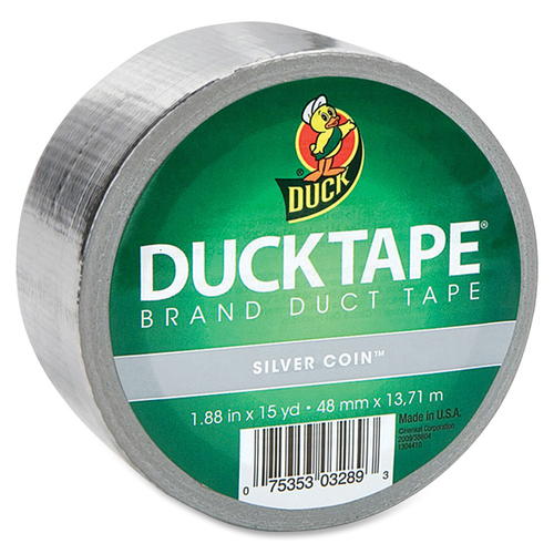 Tape, Duck, Chrome, 1.88 x 15 Yard