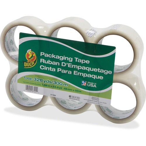 Tape, 1.88 X 55 Yard 1.9 Mil, Clear 6/PK