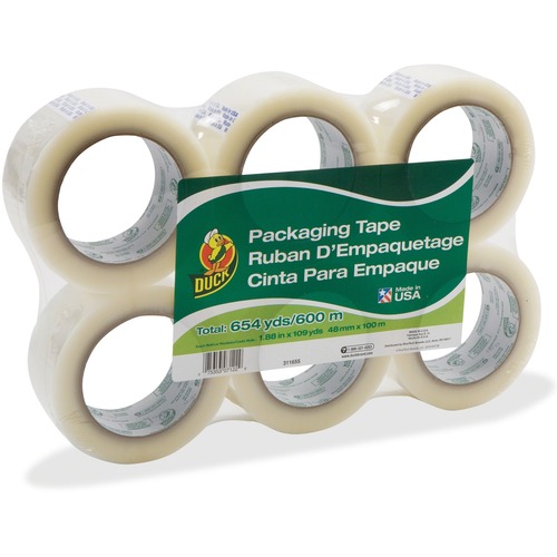 Tape, 1.88 X 110 Yard 1.9 Mil, Clear 6/PK