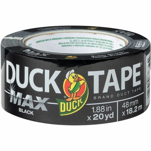 Tape, Duck, Max, 1.88 X 20, Black