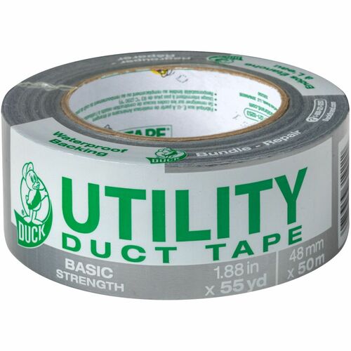Tape, Duct, Utility-Grade, 1.88" x 55 Yard