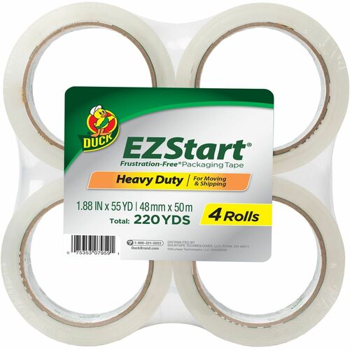 Tape, Packaging, Ezstart, 55 Yard 4/PK