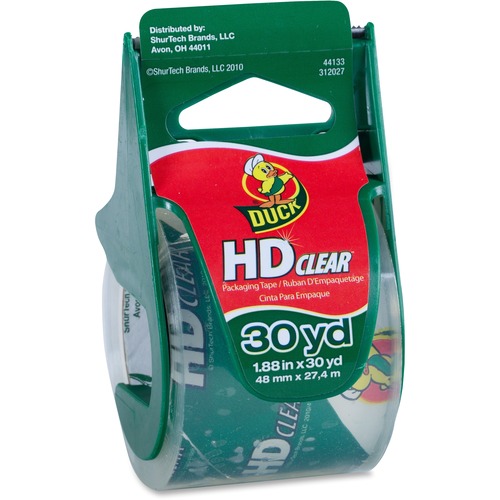 Tape, Packaging, Heavy Clear, 30 Yard, Dispenser