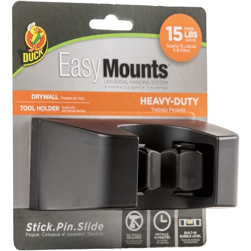Mount, Toolholder, Drywall, Black