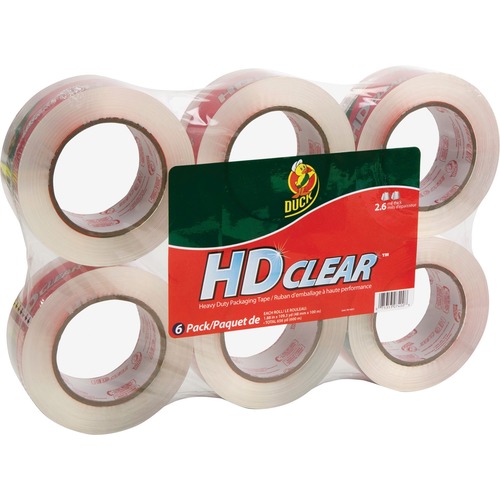 Tape, Pkg, Crystal Clear 6/PK