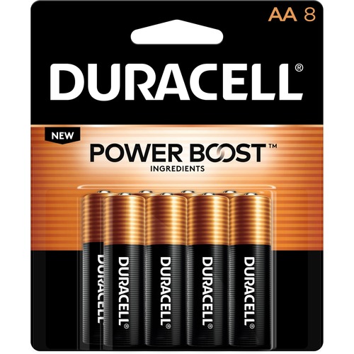Battery, Alkaline, AA, 8/PK 48/CT
