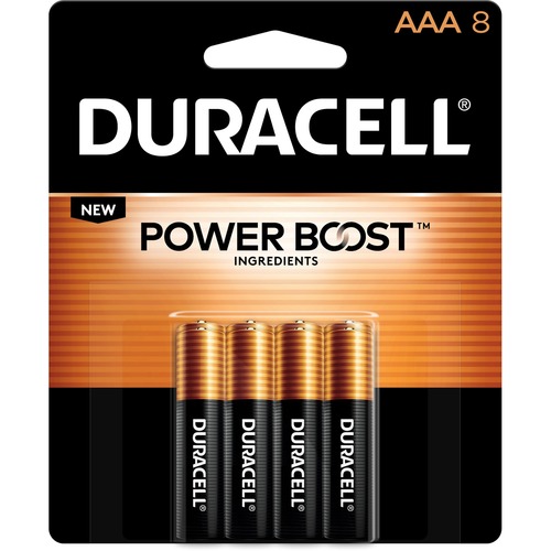 Battery, Alkaline, AAA 8/PK