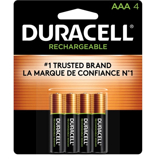 Battery, Rechargeable, AAA, 4/PK 24/CT