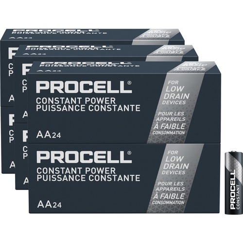 Battery Alkaline Procell AA, 24/PK 6/CT