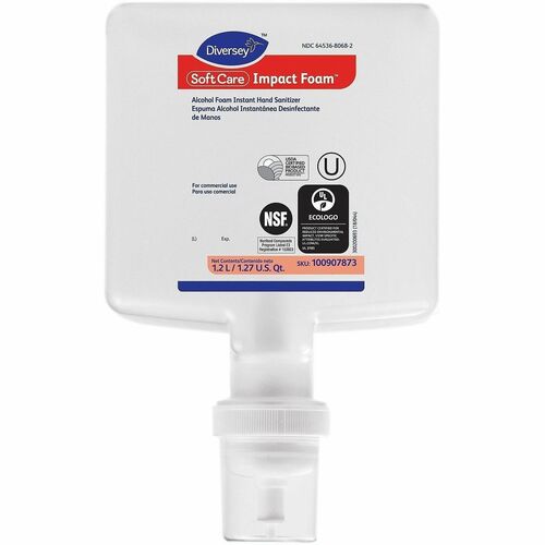 Sanitizer, Hand, Foam 6/CT