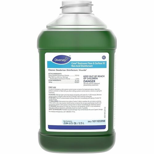 Cleaner, RR Disinfectant, Jfill 2/CT