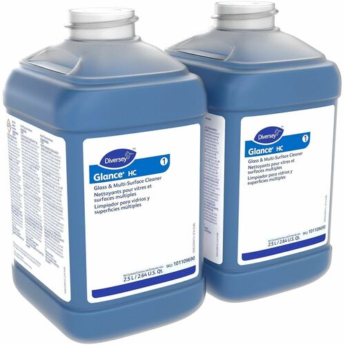 Cleaner, Glass, Multi, 2.5L 2/CT