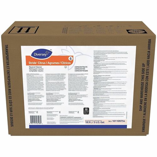 Cleaner, Citrus, Neutral, 5 Gal