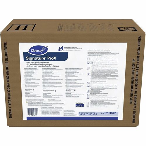 Finish, Floor, Sign Proximity, 5 Gal