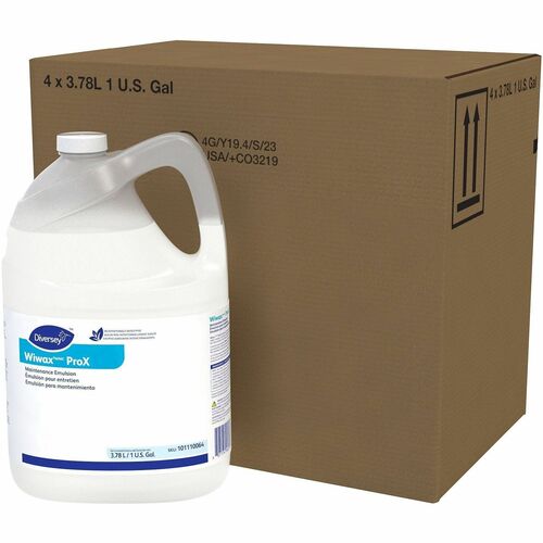 Cleaner, Floor, Wax, Gallon 4/CT