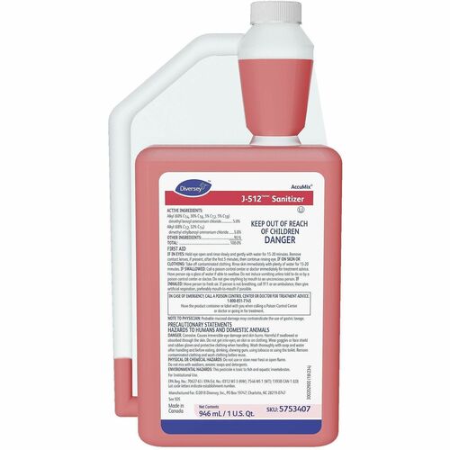 Sanitizer, Food Surface, 32 Ounce 6/CT