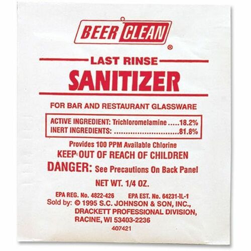 Sanitizer, List Rinse, Beer Clean 100/CT