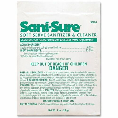 Cleaner, Sanitizer, Soft-Serve 100/CT