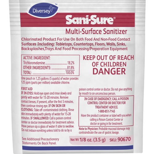Sanitizer, M. Surfc, Sani-Sure 100/CT