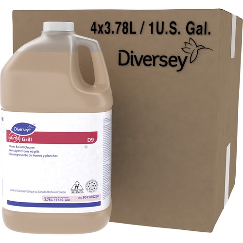 Suma Grill/Oven Cleaner, 1 Gal, Brown 4/CT