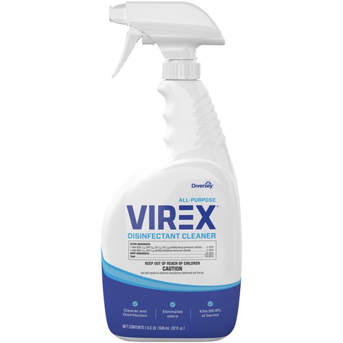Cleaner, Virex, Disinfectant, Clear 8/CT