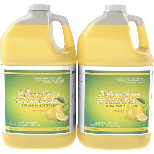 Pot & Pan Detergent, Limon 2/CT