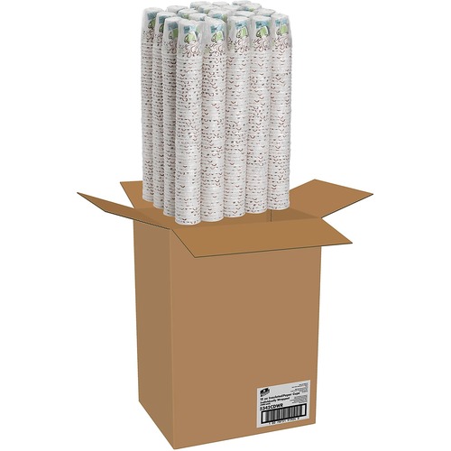 Cup, Hot, Wrapped, Paper, 12OZ 1000/CT