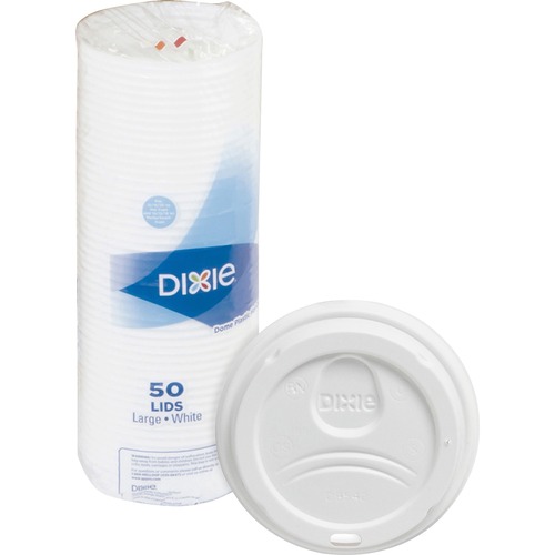 Lids, Dome, Plastic, 10/12/16 Oz 50/PK