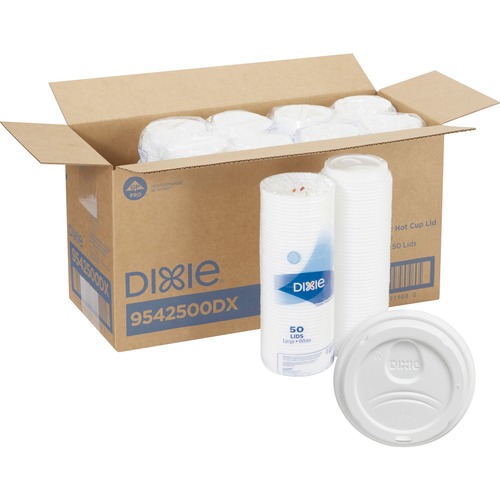 Lids, Dome, Plastic, 10/12/16 Oz, 50/PK 10/CT
