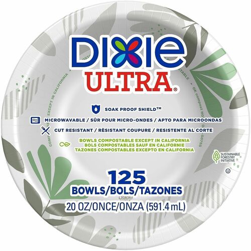 Bowls, Paper, Heavyweight, 125/PK 4/CT