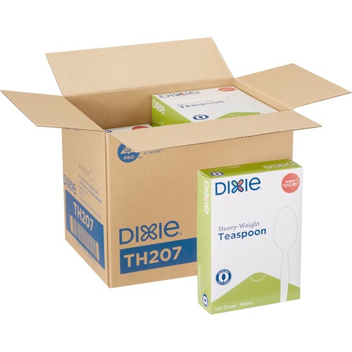 Spoon, Tea, Styrene, Heavyweight, 100/BX 10/CT