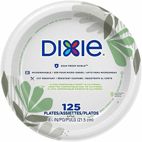 Plates, Ultra, 8-1/2, Pathways 125/PK