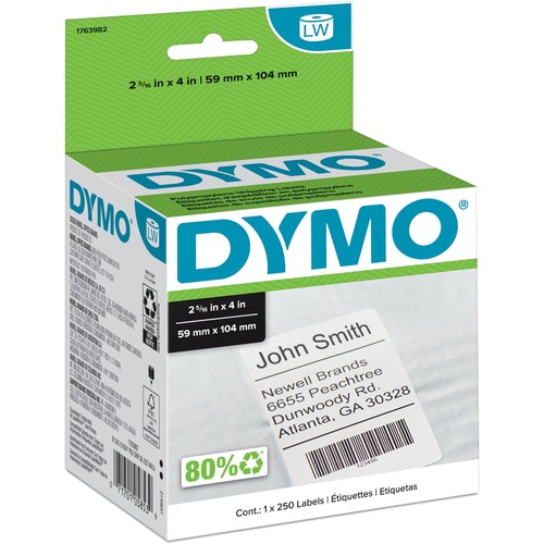 Labels, Shipping, Laser Weight, Poly, White