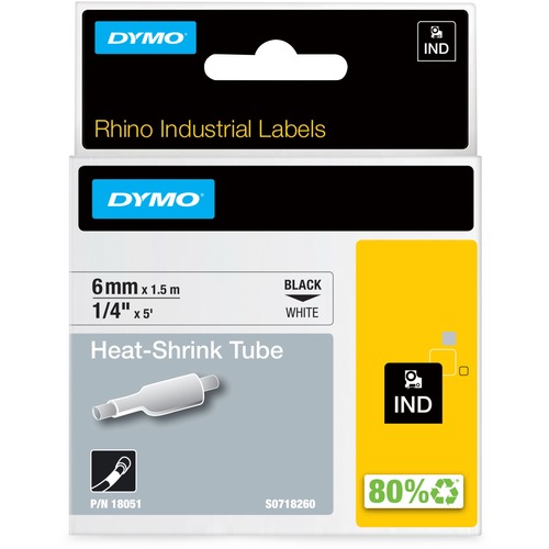 Label, Heatshrink, Tube'G, 1/4"