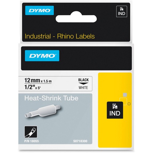 Label, Rhino 1/2" x 5 Foot Heat Shrink