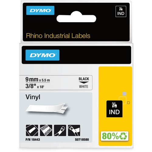 Label, Rhino, 3/8" x 18 Foot Vinyl