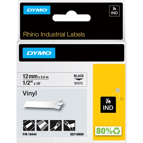 Label, Rhino 1/2" x 18 Foot Vinyl 12mm