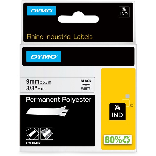 Label, Rhino 3/8" x 18 Foot Premium Poly