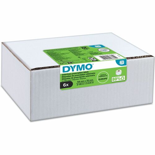 Label, LW, Vet, 2-3/4" x 2-1/8" 6/BX