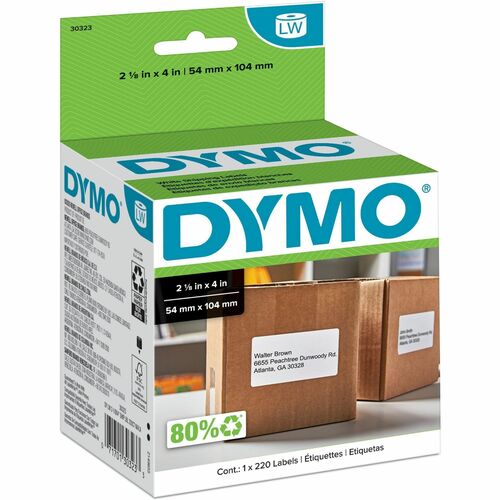 Label, Shipping Per Carton Postage, White 220/RL